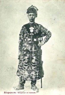 1905 Thanh Thai Emperor of Annam Vietnam