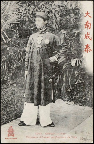 1908 Vietnam Emperor Thanh Thai