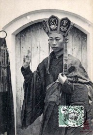 1914 Vietnam Haiphong Buddhist Priest