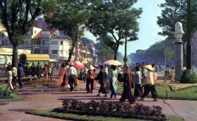 1970s Vietnam Saigon Street